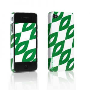 Чехол Tunewear Eggshell Finlandia Aika Green for iPhone 4 (IP4-FIN-02G) (TUNEFILM protective film)